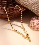 Gold Plated Beads Necklace