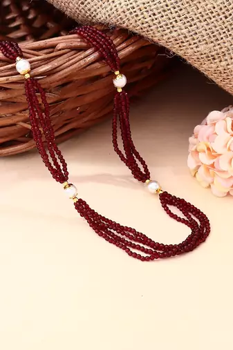 Red Kundan Necklace
