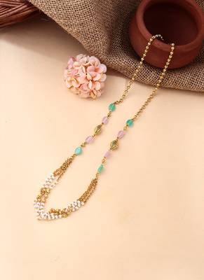 Multicolour Kundan Necklace 2