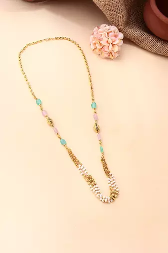 Multicolour Kundan Necklace