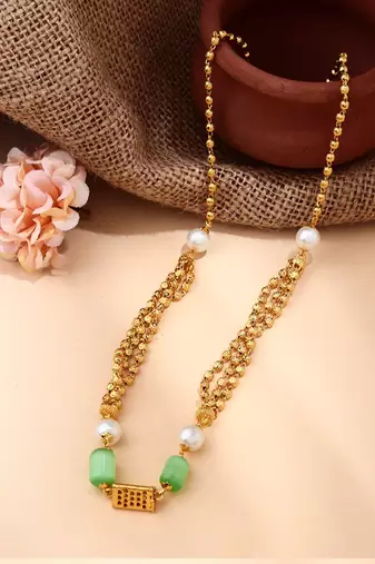 Multicoloured Kundan Necklace