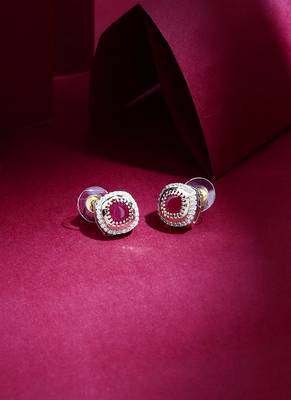 Pink Stone Kundan Earrings 2