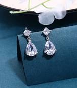 Silver Pearl Earrings