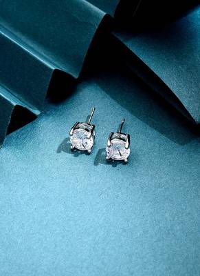 Small American Diamond Earrings 2