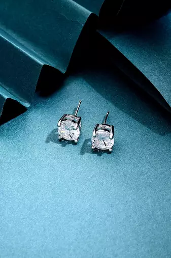 Small American Diamond Earrings