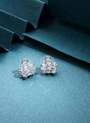 Swan Shaped Earrings 1