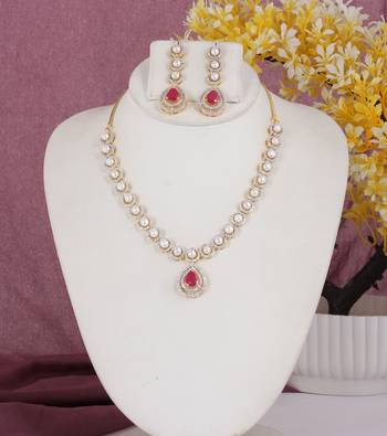 Natural fresh water pearls set from hyderabad 1