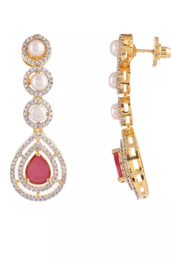 Natural fresh water pearls set from hyderabad