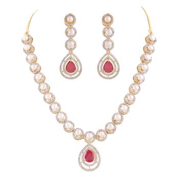 Natural fresh water pearls set from hyderabad 4