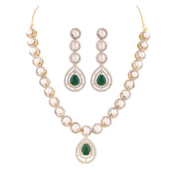 Natural fresh water pearls set from hyderabad 2