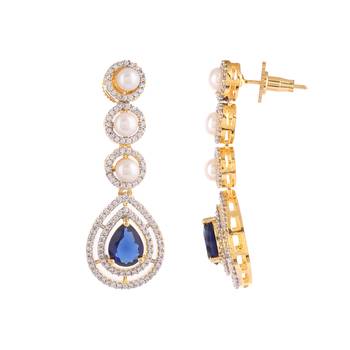 Natural fresh water pearls set from hyderabad 4