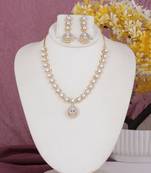 Natural fresh water pearls set from hyderabad