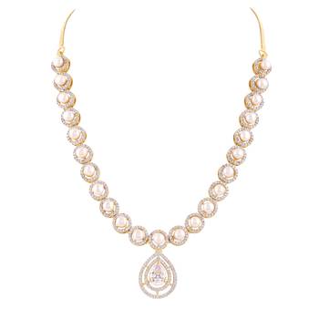 Natural fresh water pearls set from hyderabad 3