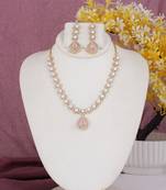Natural fresh water pearls set from hyderabad