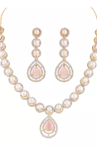 Natural fresh water pearls set from hyderabad
