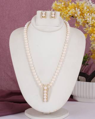 Natural fresh water pearls set from hyderabad 1