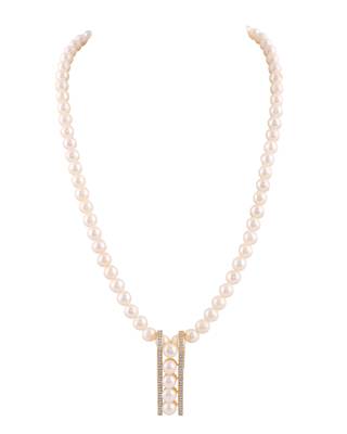 Natural fresh water pearls set from hyderabad 3
