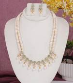 Natural fresh water pearls set from hyderabad