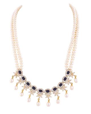 Natural fresh water pearls set from hyderabad 3