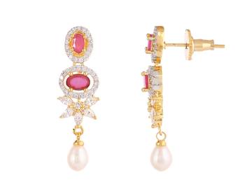 Natural fresh water pearls set from hyderabad 4