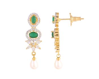 Natural fresh water pearls set from hyderabad 4