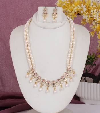 Natural fresh water pearls set from hyderabad 1