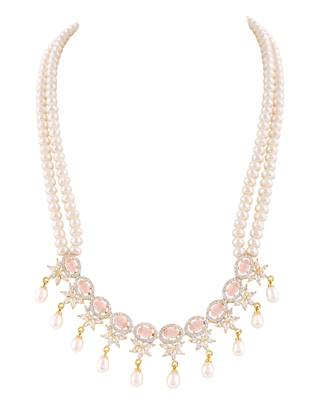 Natural fresh water pearls set from hyderabad 3