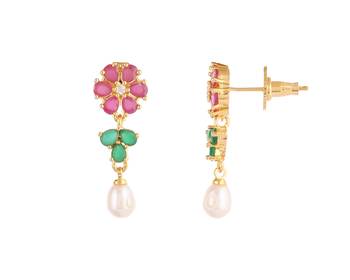 Natural fresh water pearls set from hyderabad 4