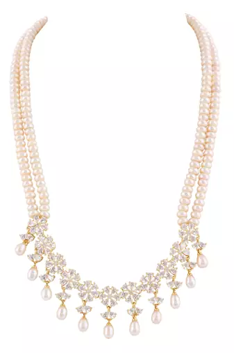 Natural fresh water pearls set from hyderabad