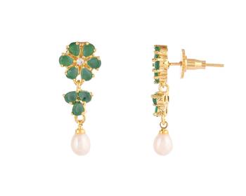 Natural fresh water pearls set from hyderabad 4