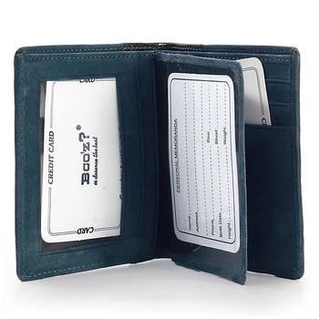 Gents Italian Designer Stylish Blue Leather Wallet Deepawali Gift 143 2