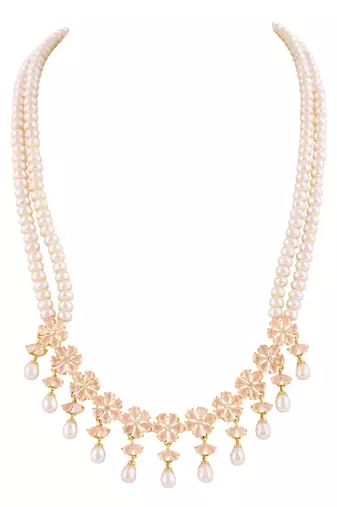 Natural fresh water pearls set from hyderabad