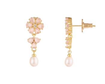 Natural fresh water pearls set from hyderabad 4