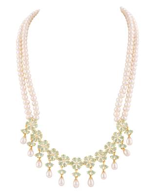 Natural fresh water pearls set from hyderabad 3