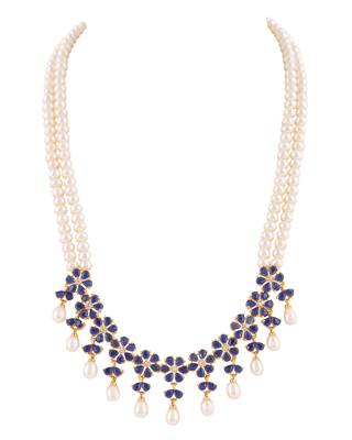 Natural fresh water pearls set from hyderabad 3