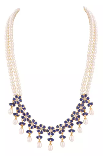 Natural fresh water pearls set from hyderabad