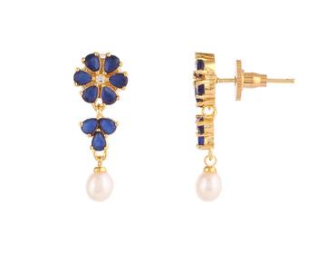 Natural fresh water pearls set from hyderabad 4