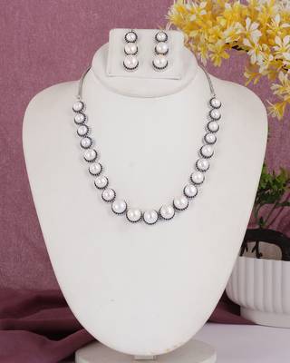 Natural fresh water pearls set from hyderabad 1