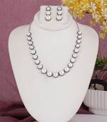Natural fresh water pearls set from hyderabad