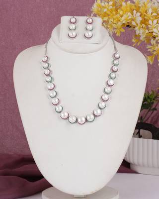 Natural fresh water pearls set from hyderabad 1