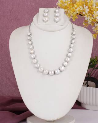 Natural fresh water pearls set from hyderabad 1