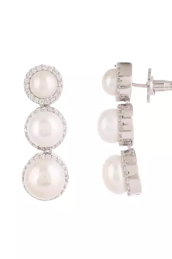 Natural fresh water pearls set from hyderabad