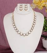 Natural fresh water pearls set from hyderabad