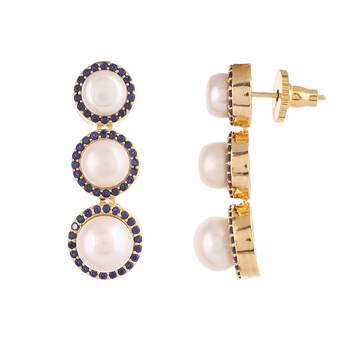 Natural fresh water pearls set from hyderabad 4
