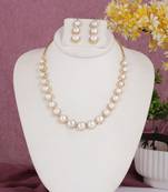 Natural fresh water pearls set from hyderabad