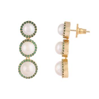 Natural fresh water pearls set from hyderabad 4