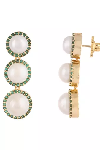 Natural fresh water pearls set from hyderabad
