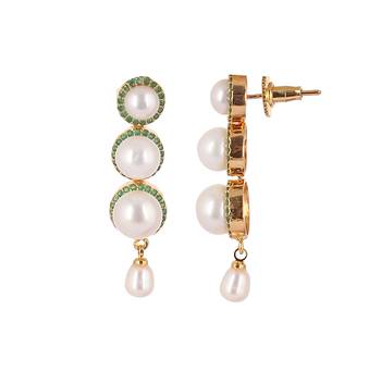 Natural fresh water pearls set from hyderabad 4