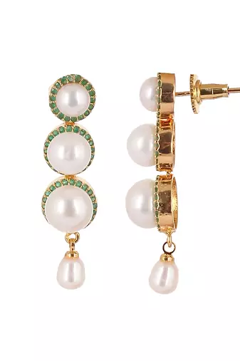 Natural fresh water pearls set from hyderabad