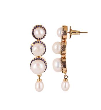 Natural fresh water pearls set from hyderabad 4
